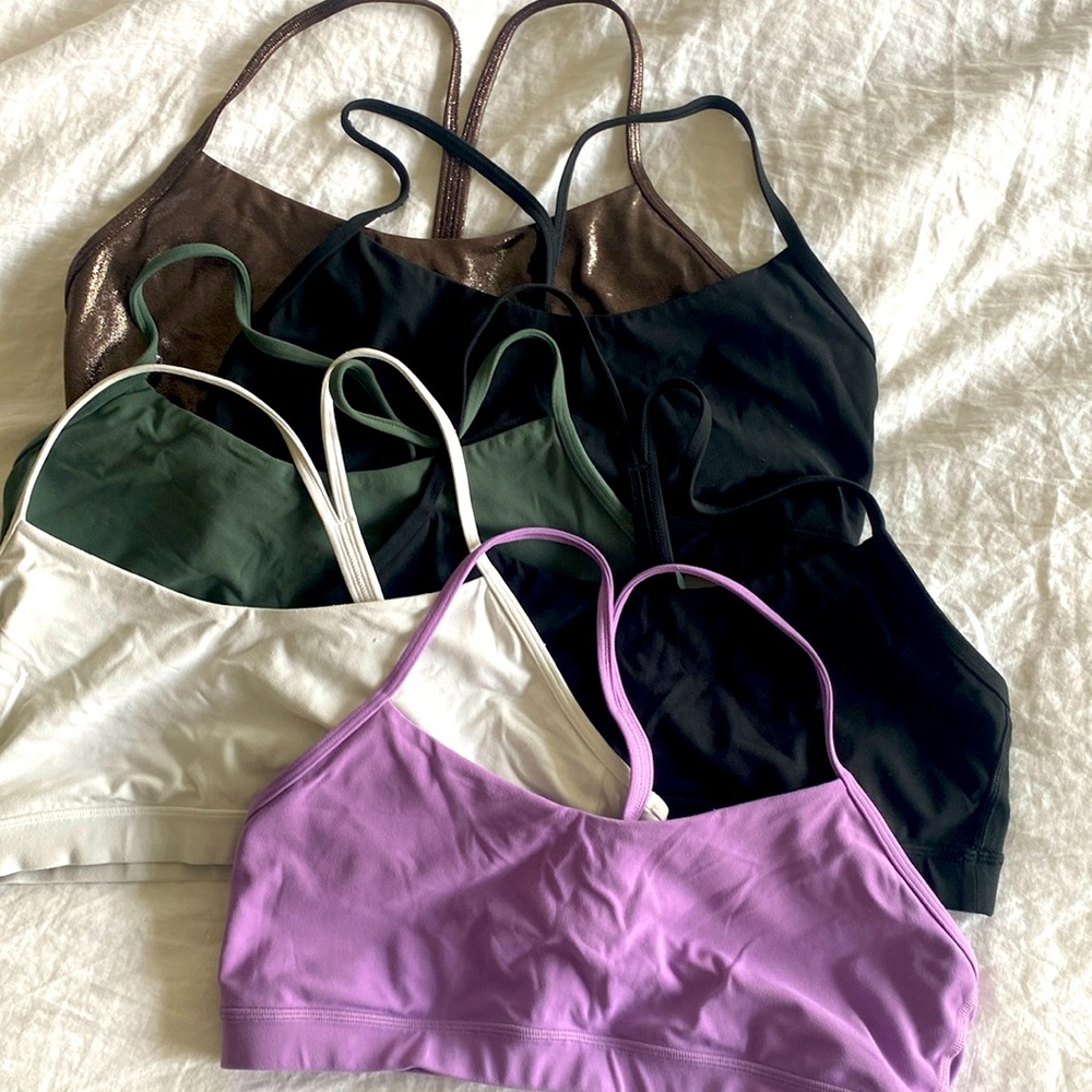 6 Lululemon flow Y sports bras
